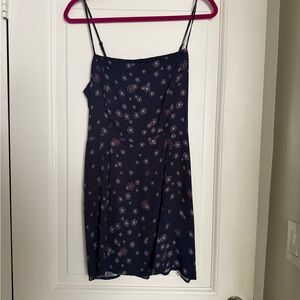 Sunday Best Navy Floral Mini Dress